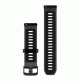 Quick Release Bands - 22 mm - Translucent black/black with slate hardware - For Forerunner 570 - 010-11251-AT - Garmin